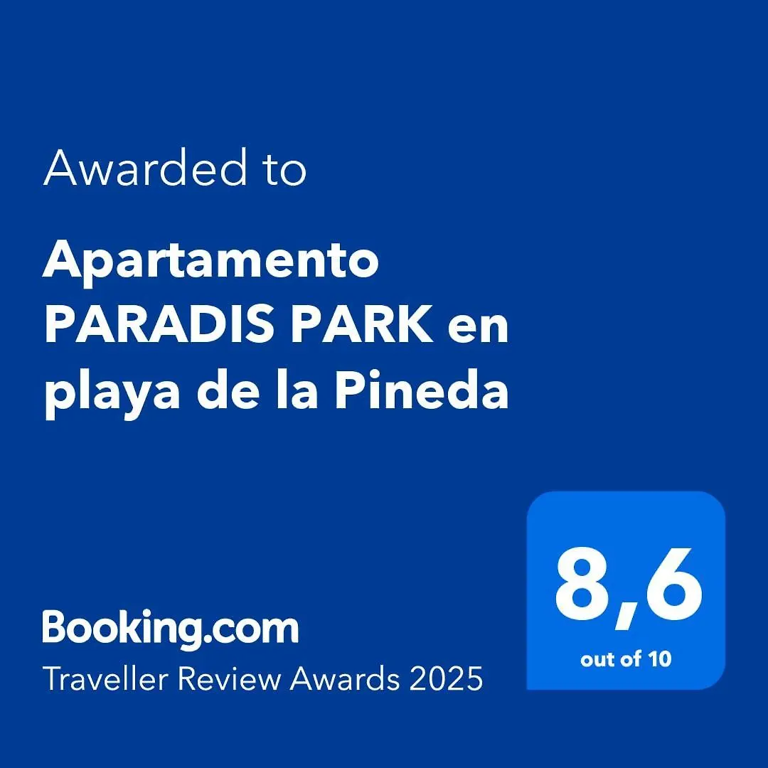 Apartamento Paradis Park En Playa De ラ・ピネーダ